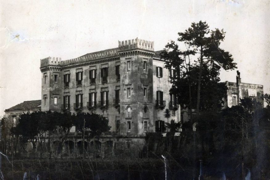 Exterior view of Villa Melecrinis in Naples - Historical Archives - Jesuits - Euro-Mediterranean Province