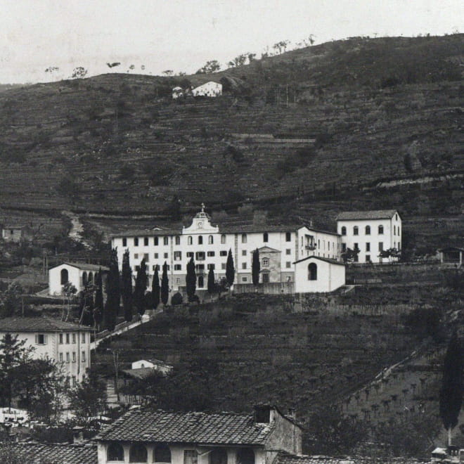 View of the Strada College in Arezzo
